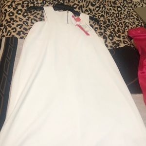 Never worn white Catherine Malandrino dress!!!